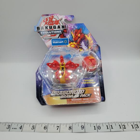 Bakugan Evolutions Dragonoid Brawler Pak Geogan Figure with Trading Cards - Picture 5 of 5